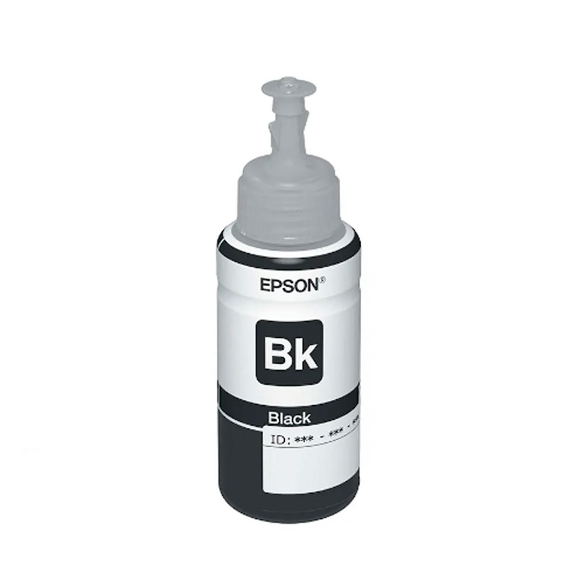 Botella De Tinta Epson T673120-AL Negro